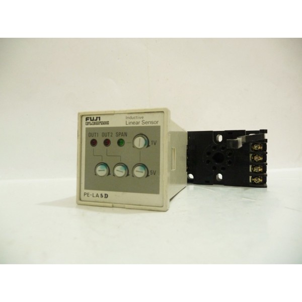 Inductive Linear Sensor controller with Base, PE-LA 5D, Fuji, Japan